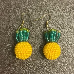 Pineapple beads Earrings